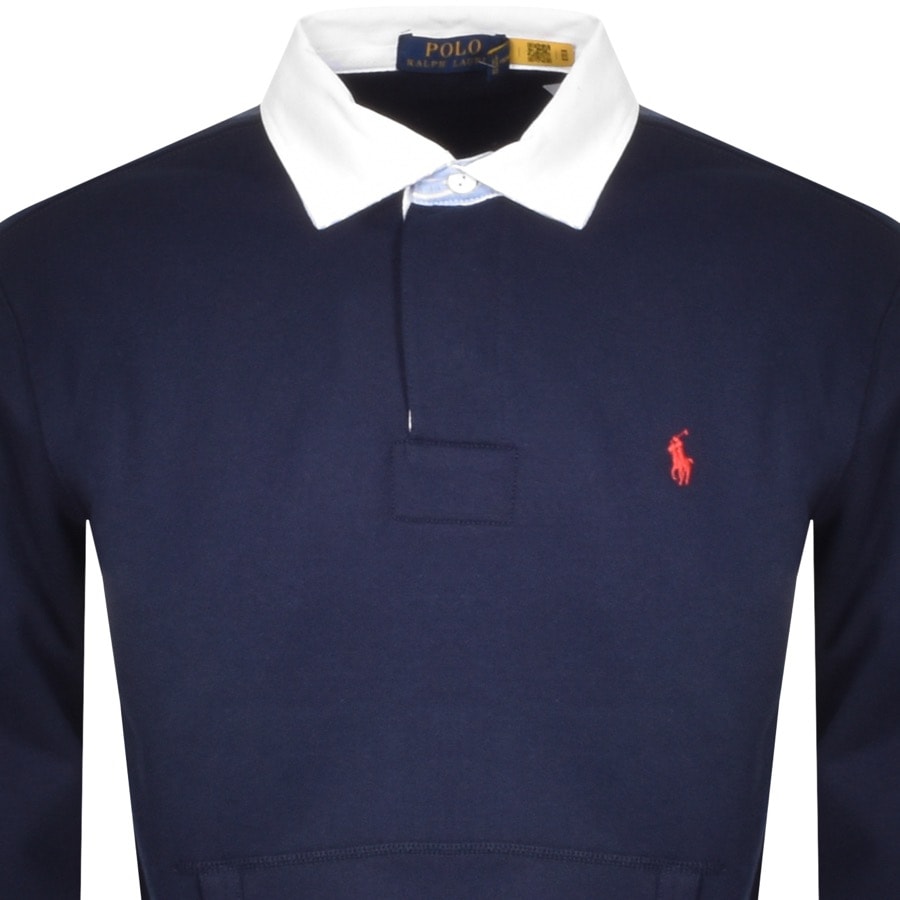 Alternative Image for ProductRalph Lauren Rugby Polo Sweatshirt Navy2